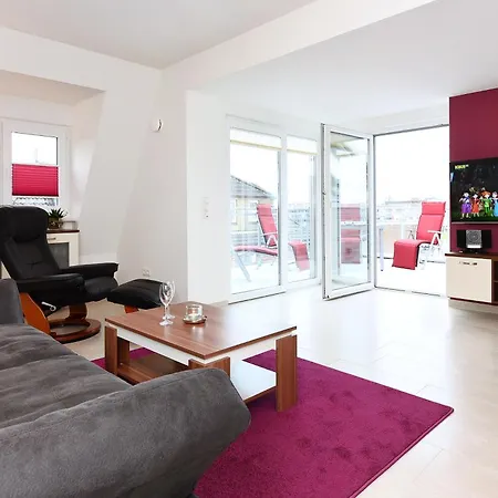 아파트 Meckis Panorama-suiten In Der Residenz Waterkant 이젠스