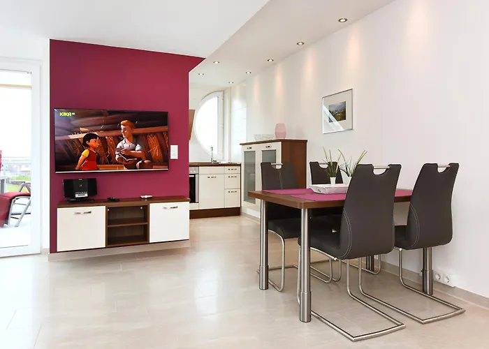 公寓 Meckis Panorama-suiten In Der Residenz Waterkant