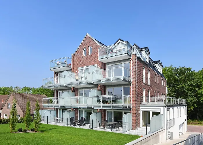 公寓 Meckis Panorama-suiten In Der Residenz Waterkant *